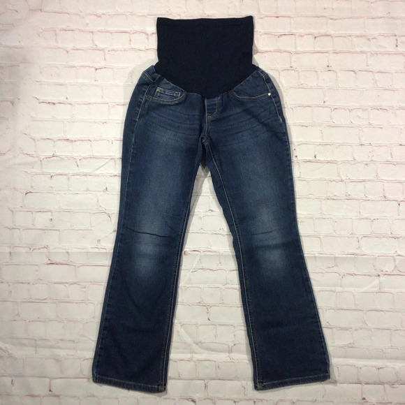 Jessica Simpson Maternity Blue Denim Jeans - Size Medium (26”) - Picture 1 of 9